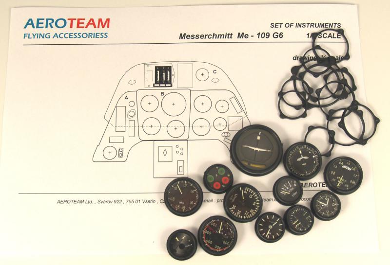 3128 Messerschmitt Me - 109 G 6