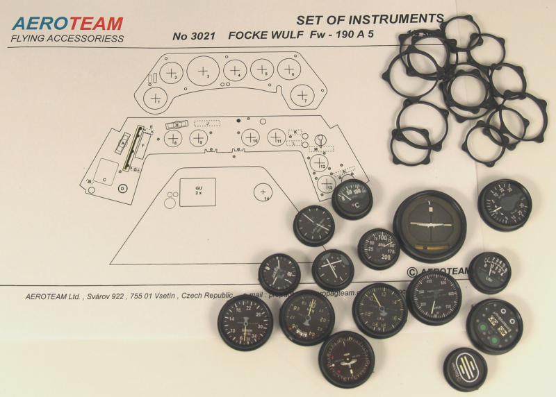 4124 Set of instruments Fw - 190 
