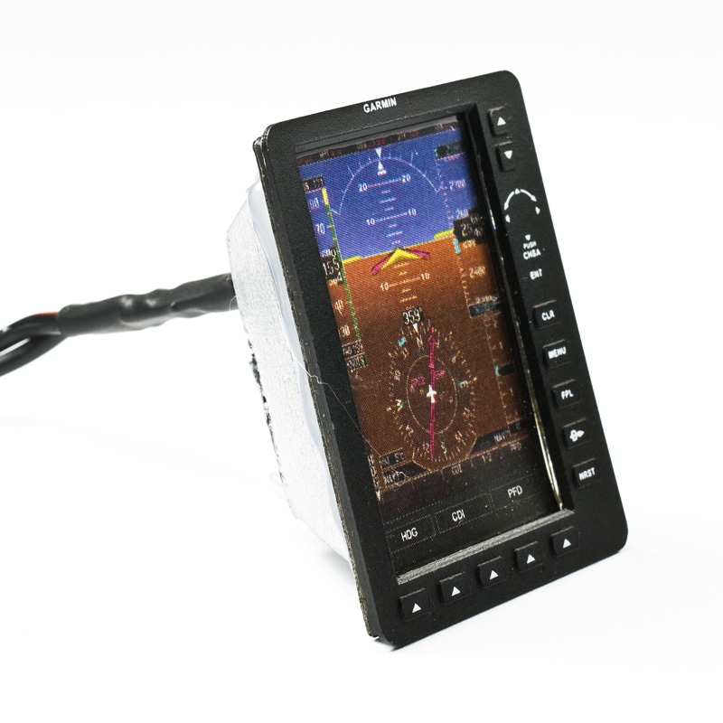 GPS Garmin with illuminated display