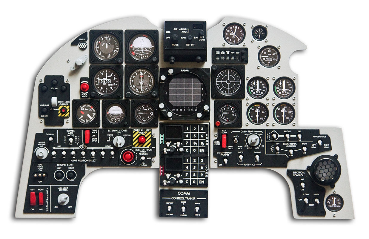 Northrop F-5 instrument panel