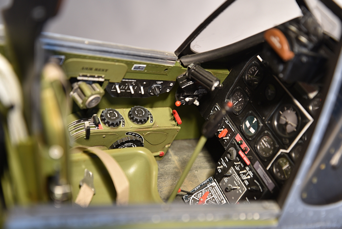 North American P-51D Mustang - Complete cockpit ready made (RMK 03-4). 